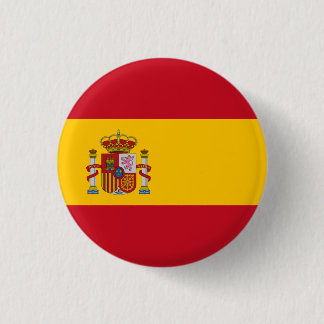 Spanska Flagga, Flagga Spanien Knapp