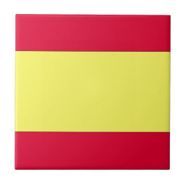 Spanska Flagga Kakelplatta