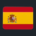Spanska Flagga Magnet<br><div class="desc">Spanska Flagga. Underbara flagga Spanien</div>