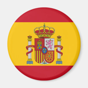 Spanska flagga magnet