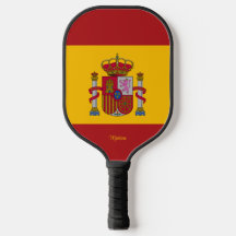 Spanska Flagga med ditt namn