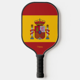 Spanska Flagga med ditt namn