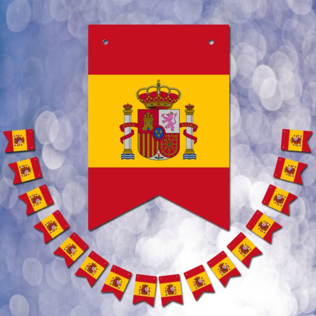 Spanska Flagga & Party Spanien-banderoller/Bröllop (Skapare uppladdad)