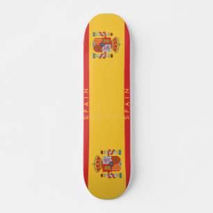 Spanska Flagga Skateboard