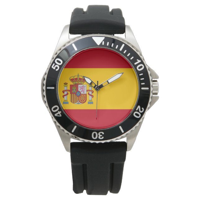 Spanska Flagga (Spanien) Armbandsur (Framsida)