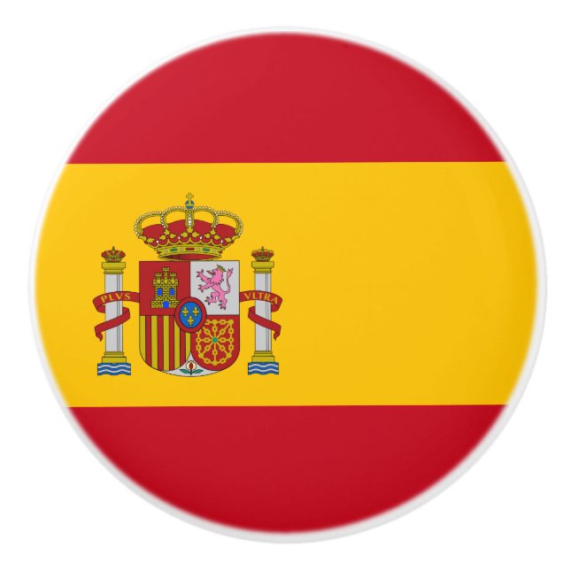 Spanska Flagga (Spanien) Knopp (Framsidan)