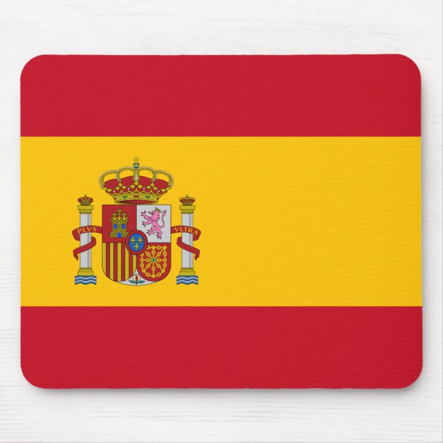 Spanska Flagga (Spanien) Musmatta (Framsidan)