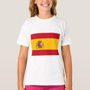 Spanska Flagga (Spanien) T Shirt
