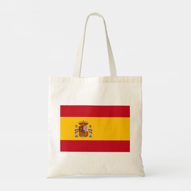 Spanska Flagga (Spanien) Tygkasse (Baksida)