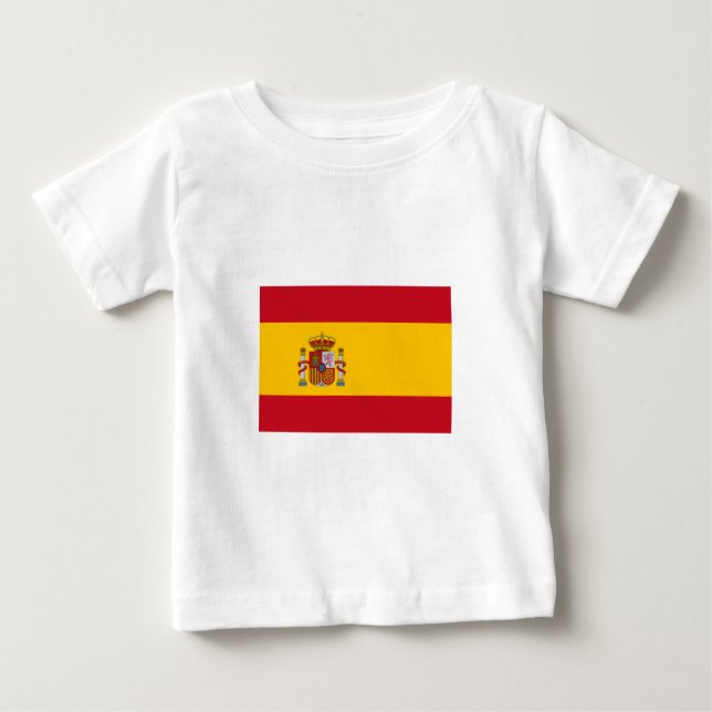 Spanska Flagga T-shirt (Framsida)