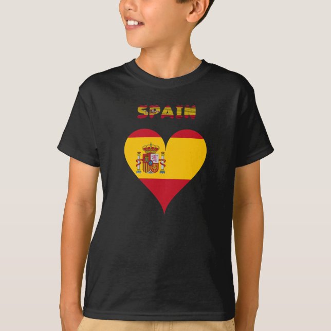 Spanska flagga tee (Framsida)