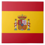 Spanska Flagga Tile Kakelplatta<br><div class="desc">Lägg till en liten spansk charm till din hemdekoration med den här eleganten med flagga Spanien! Den här plattan är inte bara en dekorativ biet, utan en firande av den spanska kulturen och arvet. Den djärva utformningen visar stolt det ikoniska röda och gult rand med den spanska jacka av arm,...</div>