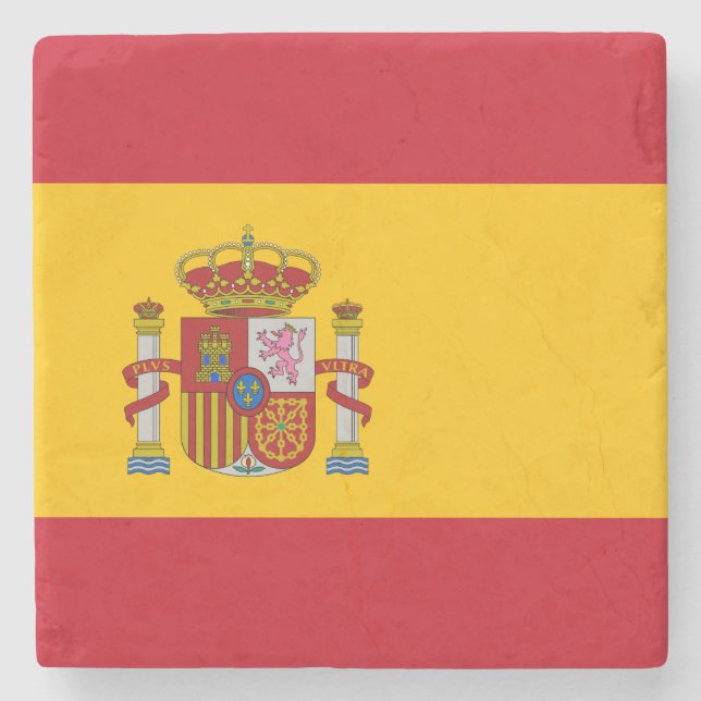 Spanska flaggan (Spanien) Stenunderlägg (Framsidan)