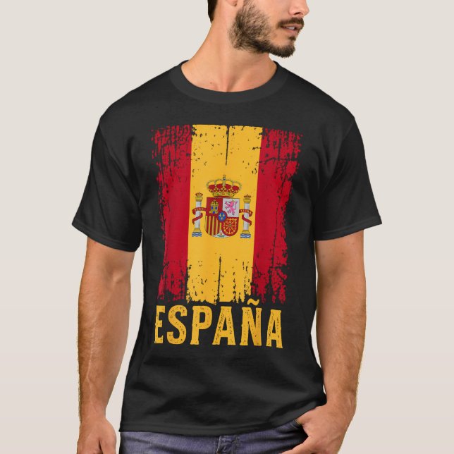 Spanska flaggan t shirt (Framsida)