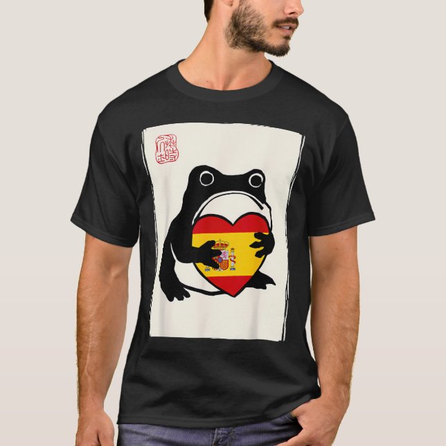Spanska flaggan t shirt (Framsida)