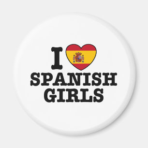 Spanska flickor magnet