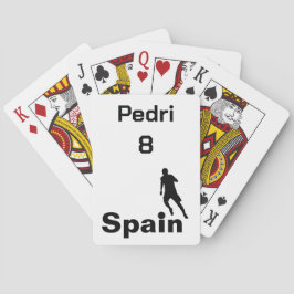 Spanska fotbollen, anpassadet casinokort