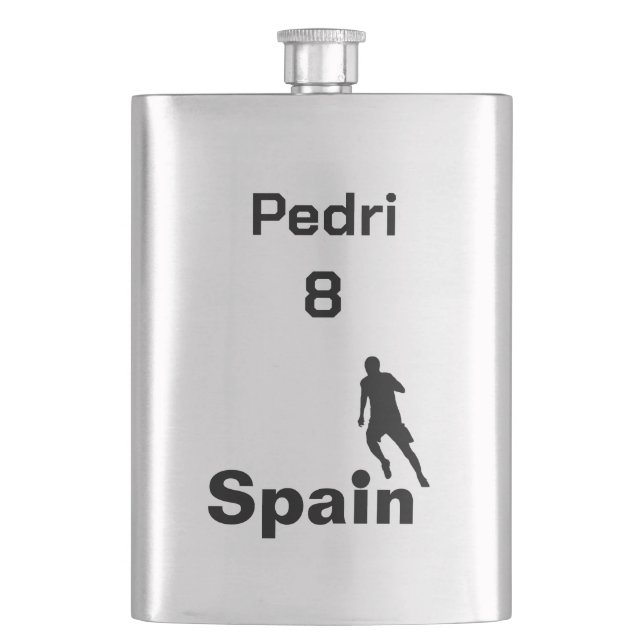 Spanska fotbollen, anpassadet fickplunta (Framsidan)