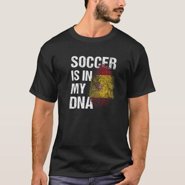 Spanska fotbollen España Futbol 2 T Shirt (Framsida)