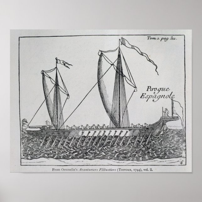 Spanska Frakten" Poster (Framsidan)