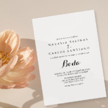 Spanska Front & Back Boda