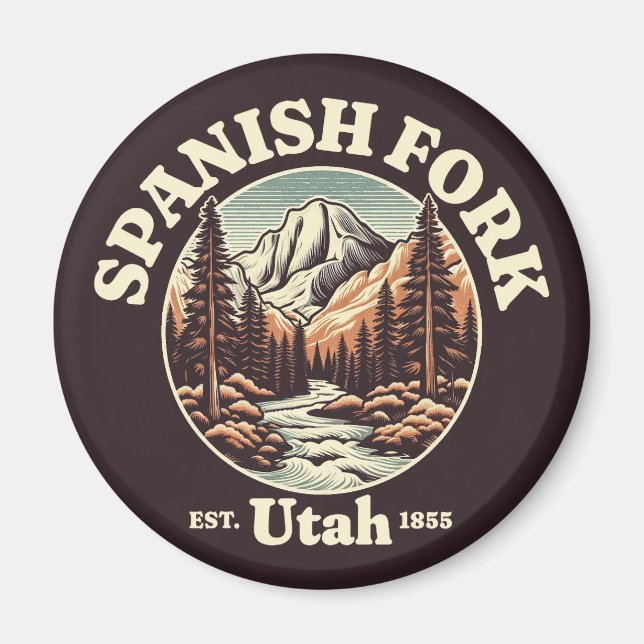 Spanska gaffeln, Utah Magnet (Framsidan)
