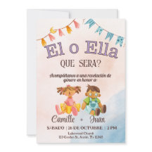 Spanska Genderna Uppehållsinbjudan, pojke eller fl