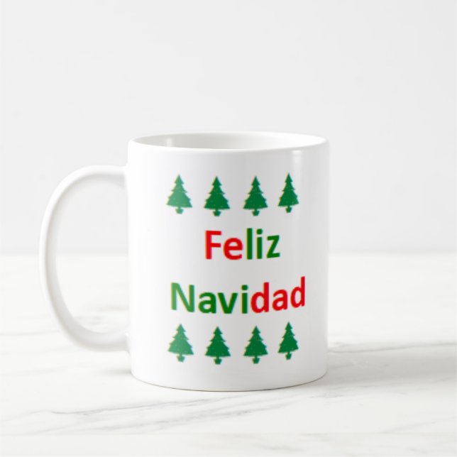 spanska god jul kaffemugg (Vänster)