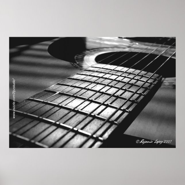 Spanska Guitar 01 Poster (Framsidan)