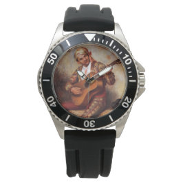 Spanska Guitarist (av Pierre-August Renoir) Armbandsur