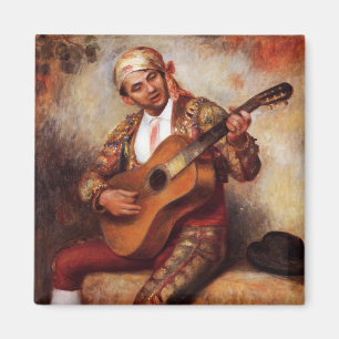 Spanska Guitarist (av Pierre-August Renoir) Magnet
