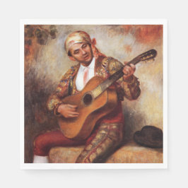 Spanska Guitarist (av Pierre-August Renoir) Pappersservett