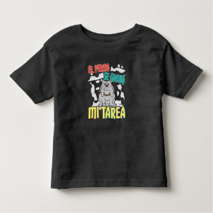 Spanska Hund Ate Min hemläxa - Perro Tarea T Shirt