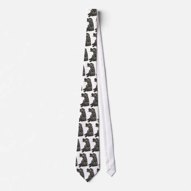 Spanska Hund Tie Slips (Framsida)