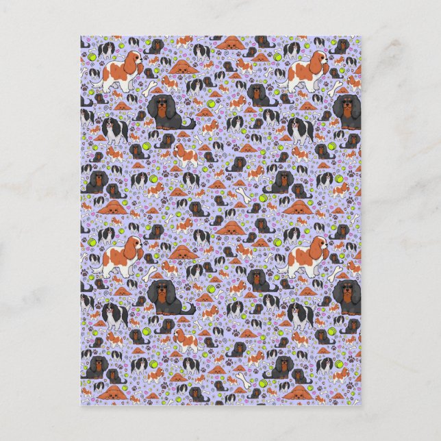 Spanska i Lila Vykort (Framsida)