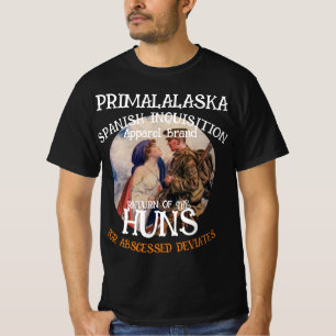 SPANSKA INKÖPSÅTERVÄNDNING AV HUNNAR T SHIRT