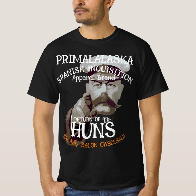 SPANSKA INKÖPSÅTERVÄNDNING AV HUNNAR T SHIRT (Framsida)