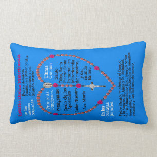 Spanska Jesus Misericordia Almohada Prayer Pillow Lumbarkudde