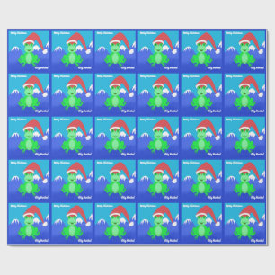 Spanska jultomten Frog Presentpapper