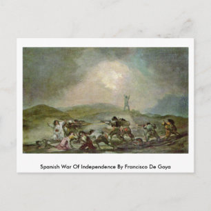 Spanska Krig av Francisco de Goya Vykort