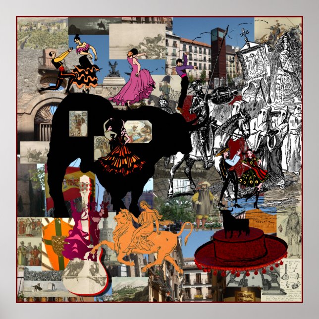 Spanska kulturgåvor poster (Framsidan)