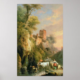 Spanska landskapet poster