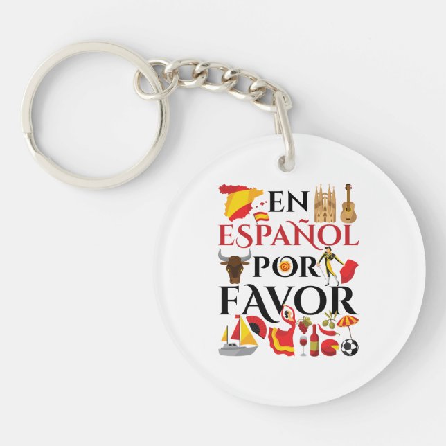 Spanska lärare en Espanol Por Favor (Framsidan)