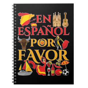 Spanska lärare en Espanol Por Favor Anteckningsbok