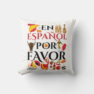 Spanska lärare en Espanol Por Favor Kudde