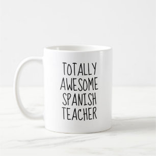 Spanska lärare Totally Fantastisk Funny Kaffemugg