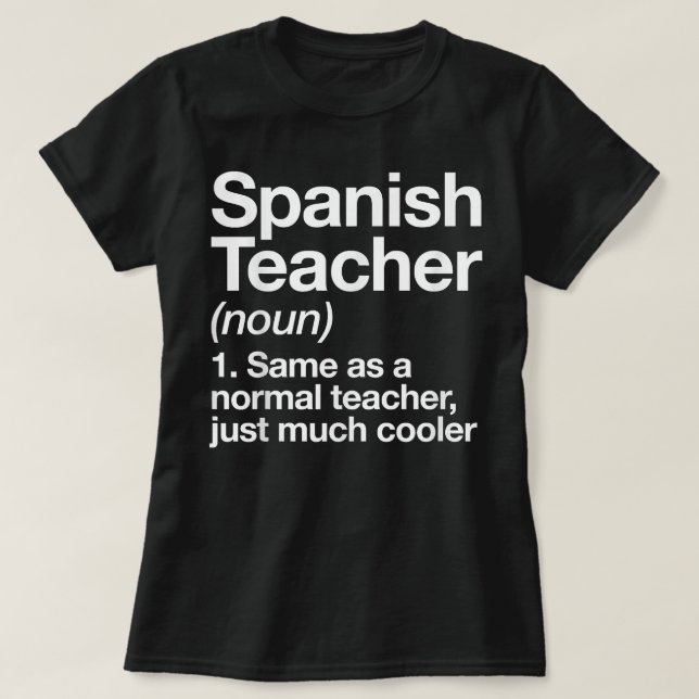 Spanska lärarskolan t shirt (Design framsida)