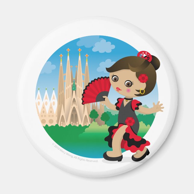 Spanska Magnet (Framsidan)