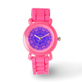 Spanska mandala - lila armbandsur