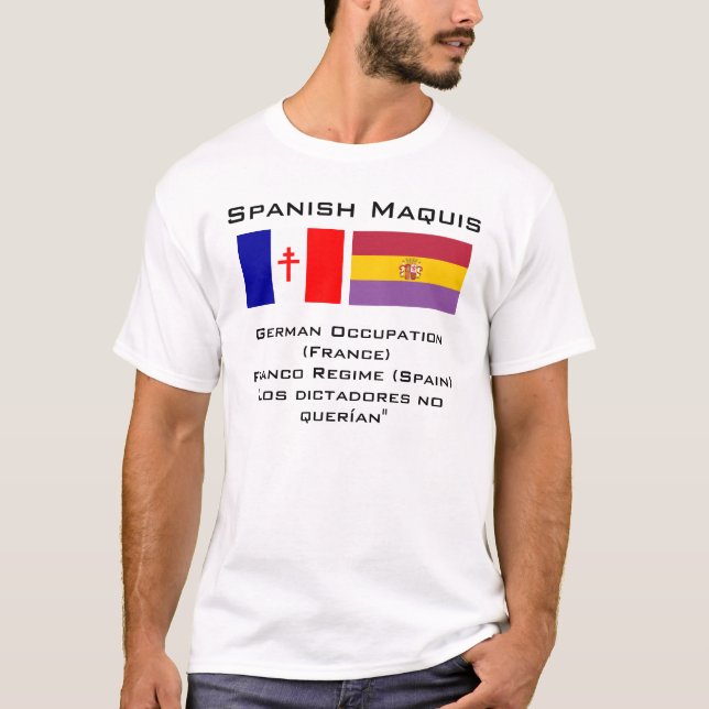 Spanska Maquis T-shirt (Framsida)
